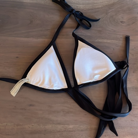 PINK wrap bikini top NWOT size M - Picture 4 of 5